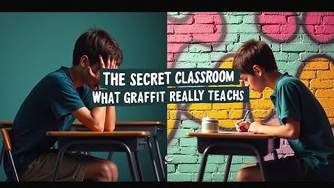 Graffiti is GEEN vandalisme: het is therapie, identiteit en rebellie | De psychologie van straatk...