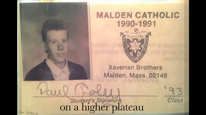 Young Paul Foley Raps 1990