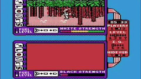 Atari 8-bit Spy Vs. Spy II: The Island Caper (First Star Software) bug