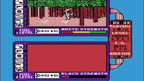 Atari 8-bit Spy Vs. Spy II: The Island Caper (First Star Software) bug