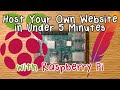 Host Your Own Website FOR FREE | Raspberry Pi