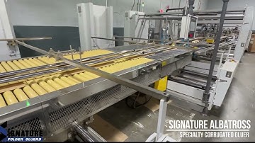 Signature Albatross Corrugated Folder Gluer
