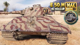 E 50 M: Pro player on map El Halluf - World of Tanks