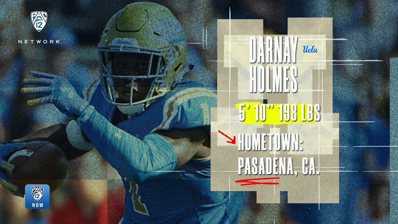 Darnay Holmes - Football - UCLA