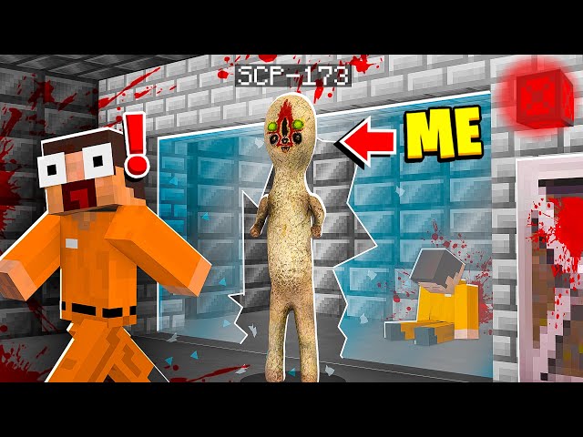 I Became Realistic SCP-173 in MINECRAFT! - Minecraft Trolling Video 