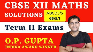 Class 12 Maths Paper Solution 2022 | Class 12 Maths Term 2 Paper Discussion | CBSE Term 2 Board Exam