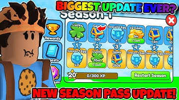 👑 INSANE SEASON PASS UPDATE IS SUPER OVERPOWERED AND HELPFUL IN ROBLOX CHEST SIMULATOR!!