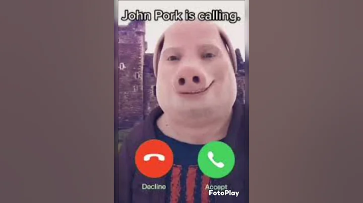 (John pork is calling ) #johnpork  #funny #shorts