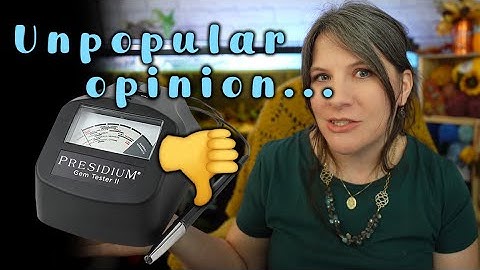 The Presidium II Gem Tester is a waste of money. Here