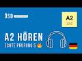 Prufungstraining A2 audio ÖSD-Zertifikat Exam 5 | Alle Aufgabe Hörverstehen