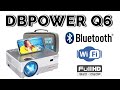 DBPOWER Q6 Full 1080p Outdoor 8000 Lumens Projector