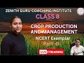Crop Production And Management Class 8 Science Chapter 1 | Part - A | NCERT Exemplar Solution |