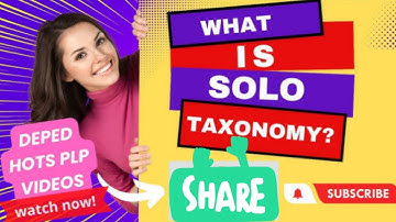 Wat is SOLO-taxonomie? | SOLO-taxonomie van leerdoelen | Niveaus van SOLO-taxonomie | SOLO #yt