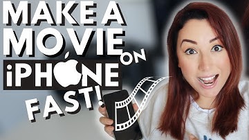 how to make a movie from pictures on iphone within minutes