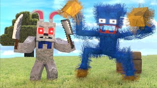 Huggy Wuggy VS VANNY in Minecraft Realistic #Shorts