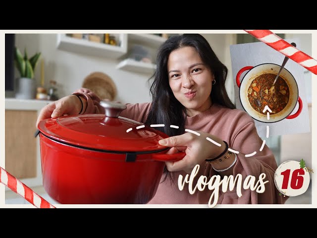 🎄VLOGMAS 16🎄  ¿Merece la pena una olla de hierro fundido? 