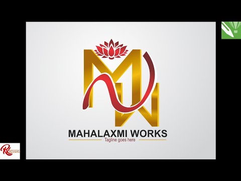 How to Create a 3D Mahalaxmi Logo in CorelDraw Tutorial