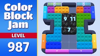 Color Block Jam Level 987 988 Every Puzzle Solved
