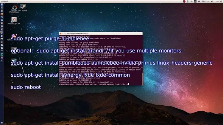Nvidia Optimus Ubuntu 14.04 Install