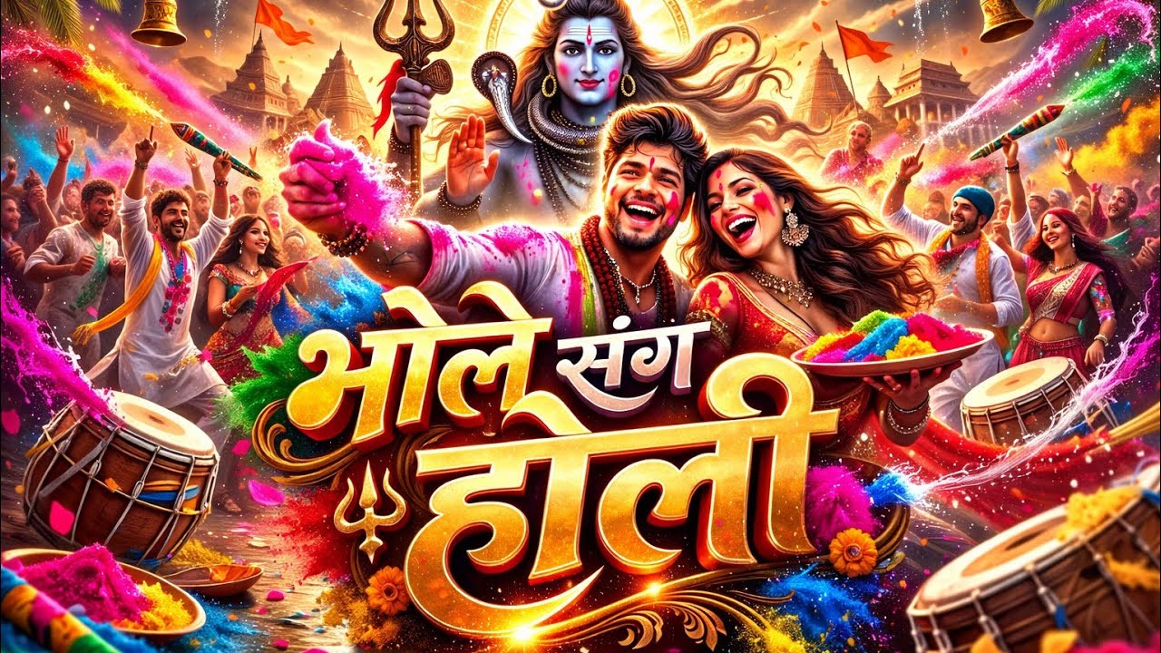 भोले संग होली | Top 8 Holi Shiv Songs | Holi Special Shiv Bhajan 2026 | DJ Holi Song