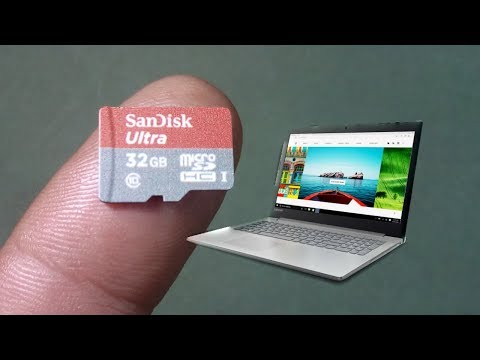 micro SD флешка как жесткий диск \