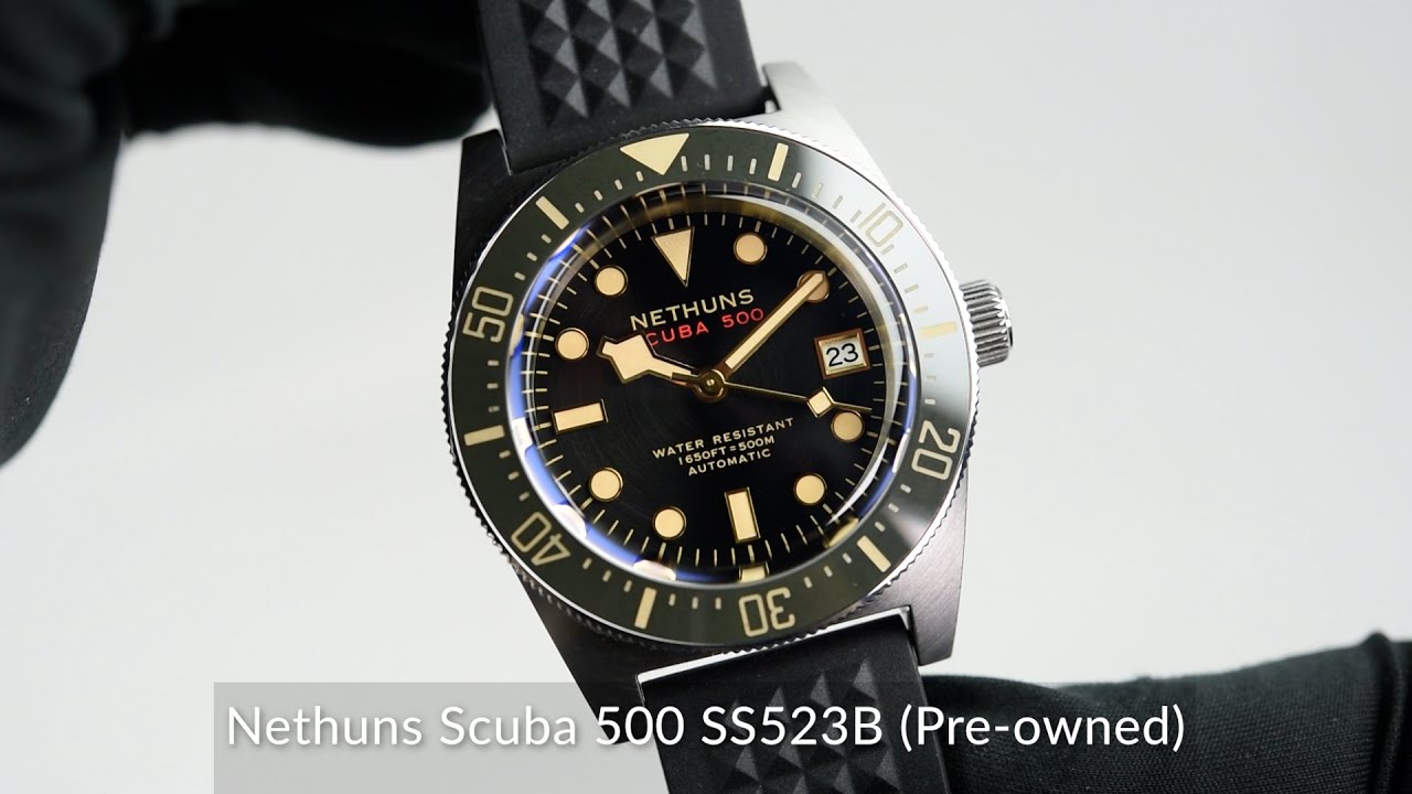 Nethuns Scuba 500 SS523B (Pre-owned) - SeriousWatches.com