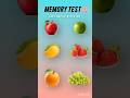Memory test🧠 Part -1 #shorts #shortvideo #braintest