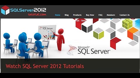 MS SQL Server 2012 Training for Beginners - SQL Server Management Studio (SSMS) Part 3/3