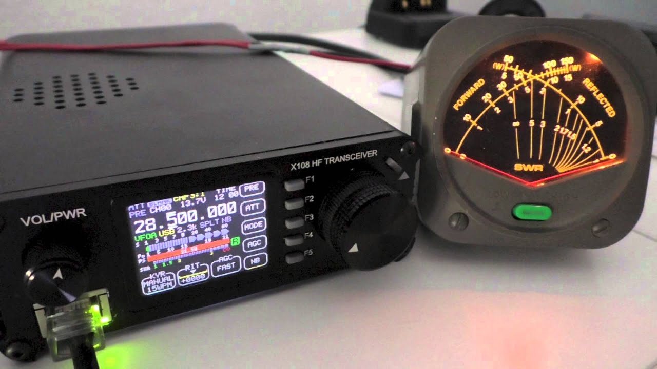 Xiegu x-108 x108 Power check on 10m - AM and SSB