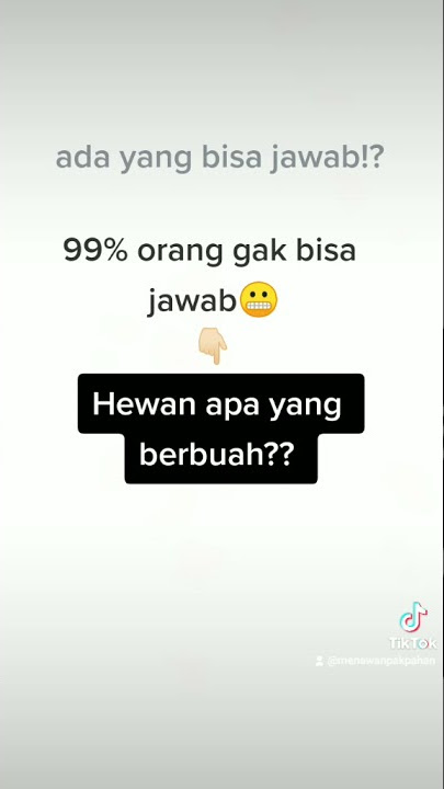 ada yg bisa jawab!!??  ........... #tiktok #viral #mengasahotak #tanyajawab #tekateki