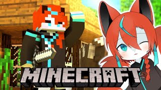【#minecraft 】そろそろネザーに行きたい🦊その5【#Vtuber/伯道リル】