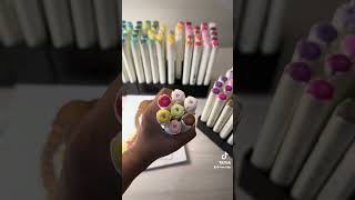 relaxing aesthetic princess coloring 💛 satisfying fairytale marker art #shorts