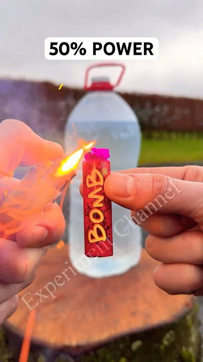 Firecracker Underwater POWER TEST #shorts #cracker #tricks #newyear #fireworks