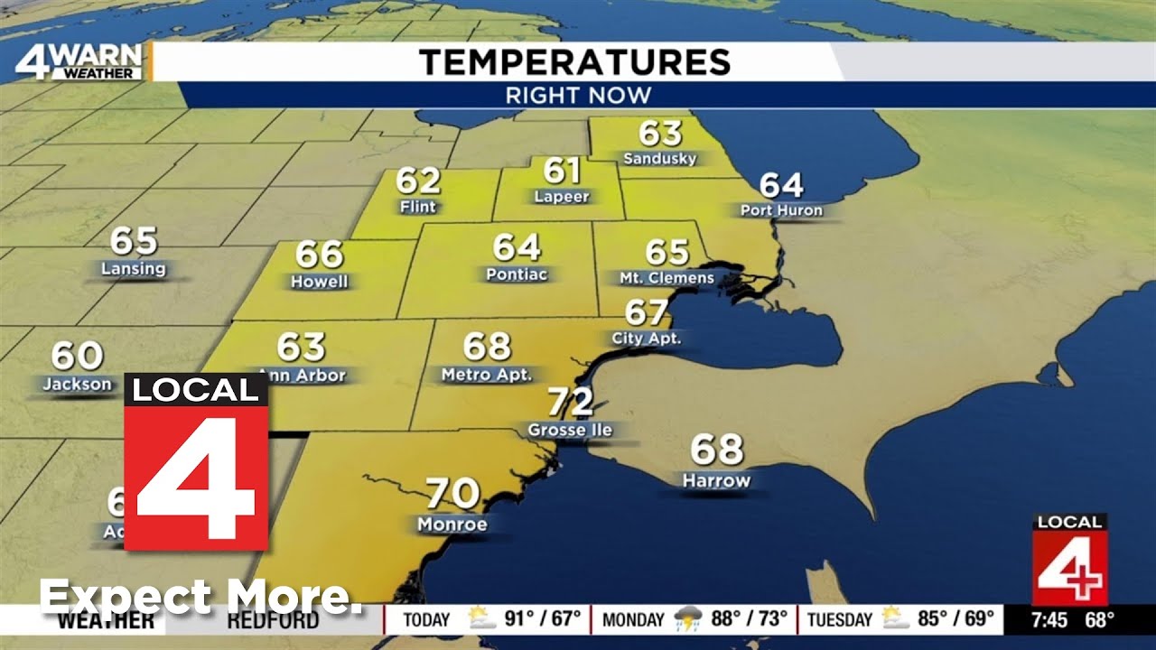 Metro Detroit weather forecast June 29, 2025 -- 7:45 a.m. Update - YouTube