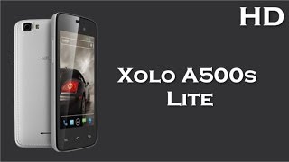 Xolo A500s Lite launch with 1.3 GHz Dual Core Processor, 512MB RAM, 1400 mAh Battery at Rs. 5,499