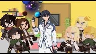 Aot React To Eren As Anos Voldigoadaueren X The Misfit Of Demon King Academy