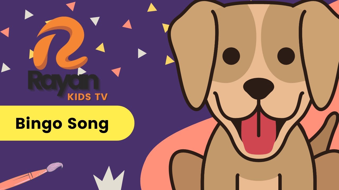 Bingo song | Rayan kids tv | Nursery Rhymes | Kids songs
