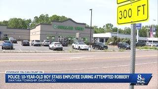 10-year-old boy stabs Dollar Tree employee multiple times during attempted robbery in Dauphin Cou...
