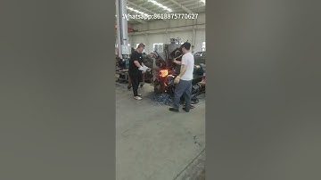 Hot Coil Spring Process to Make Large Diameter Spring