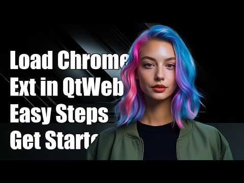 How to load Chrome Extensions in QtWebengine