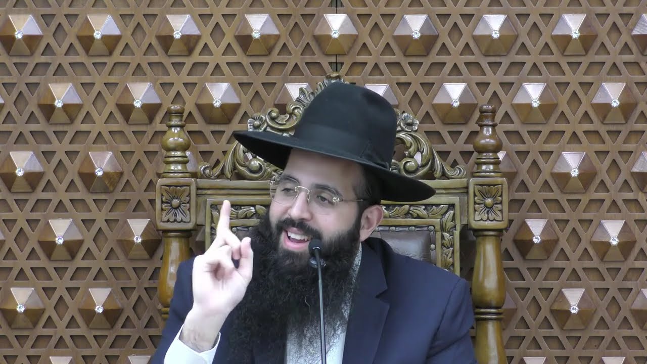 הרב רפאל אבוחצירא | ניצבים - סוף השנה משמעות החיים האושר והתשובה!!! 🙏🙏🙏
