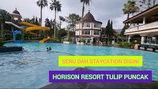 HORISON RESORT TULIP PUNCAK, HOTEL BINTANG EMPAT DI PUNCAK YANG SERU BUAT STAYCATION #travelling 