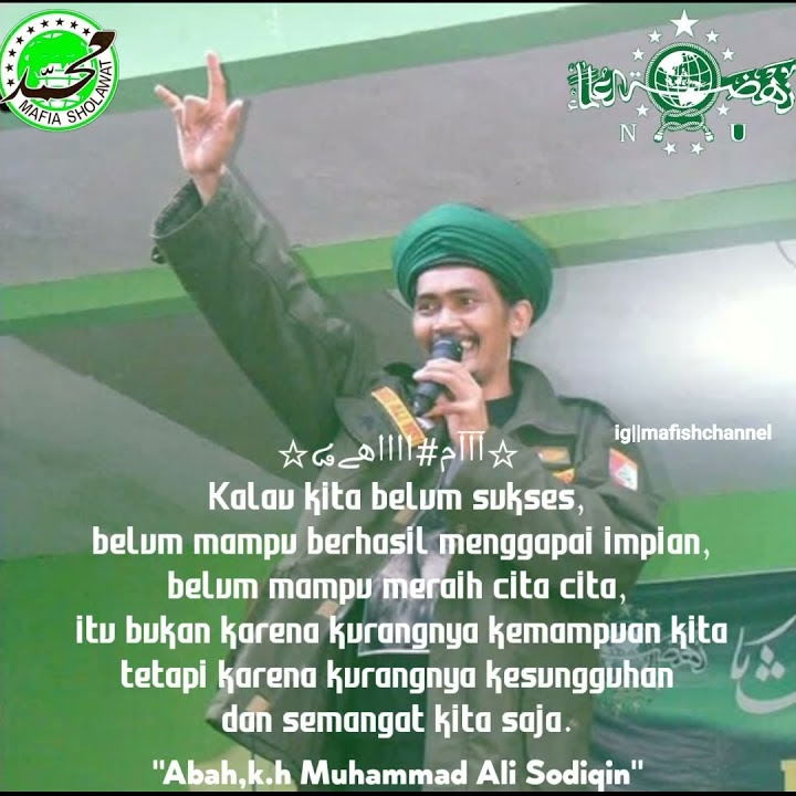 mafia sholawat~ Abah Ali shodiqin || story wa