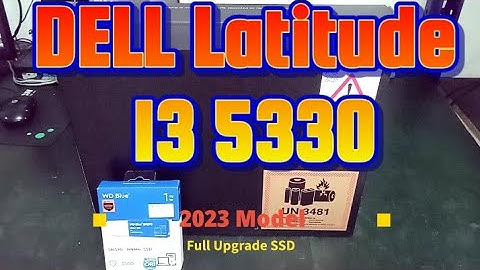 DELL Latitude 13 5330 - Unboxing, Disassembly and Upgrade Options