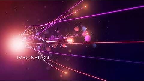 Flowing Particles Logo Reveal  for After Effects  2019