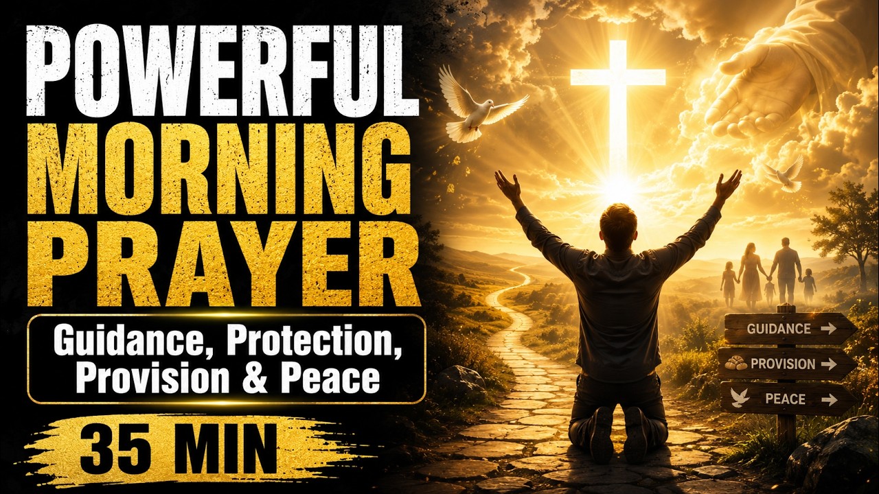 POWERFUL Morning Prayer — Guidance, Protection, Provision & Peace (35 Min)
