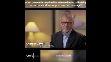 What consent is required for telemarketing calls using an automatic dialer or pre-recorded message?