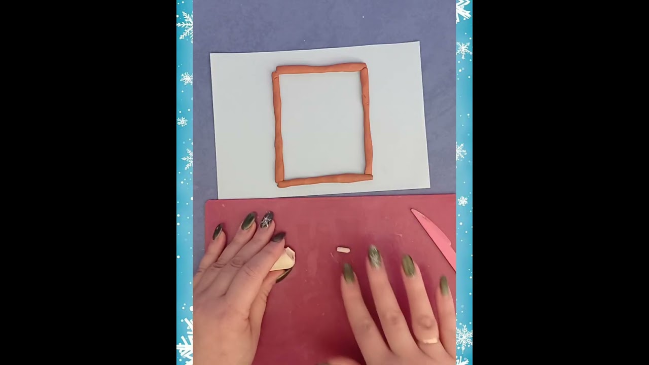 "Морозні візерунки" Ліплення 