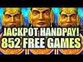 ★JACKPOT HANDPAY! 852 FREE GAMES!!★ 😍 MAYAN CHIEF MASSIVE BIG WIN! Slot Machine Bonus (KONAMI)