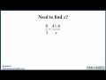 Proportional Reasoning